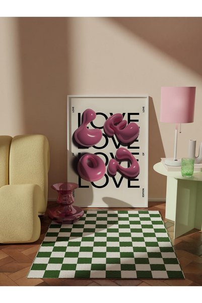 Postifull Çerçevesiz Poster Tablo, Duvar Posteri, Sanatsal Hd Baskı, Aşkın Çoğul Tınıları , Maximalist No:96