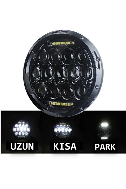 Pars 7inç 78watt Led Far (takım) Model 1
