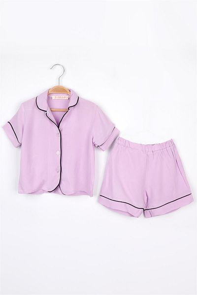 Le Mabelle Lilac Pijama Set for Girls