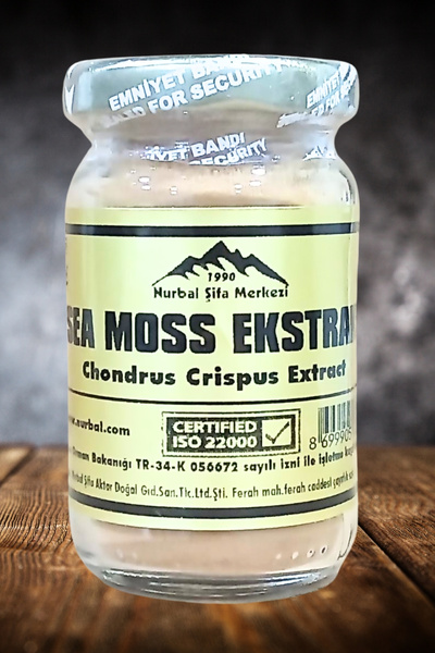 Nurbal Şifa Merkezi Sea Moss Toz Ekstrak (deniz Kadayıfı)- 50 Gr