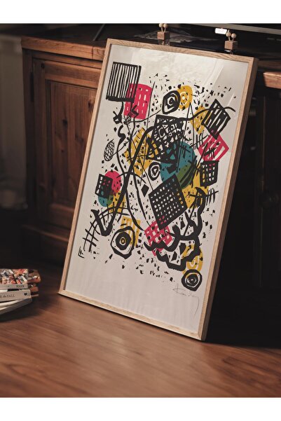 Postifull Çerçevesiz Poster Tablo, Duvar Posteri, Sanatsal Hd Baskı, Pop Art Karma , Maximalist No:283