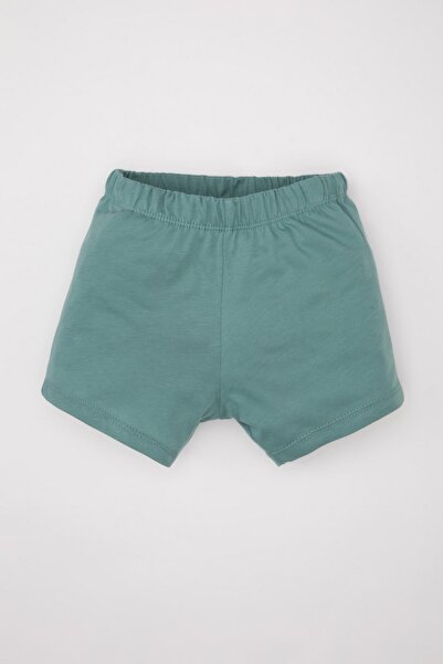 DeFacto Baby Boy 2-Piece Set Sports Printed Short Sleeve T-Shirt Shorts C6097A524Sm