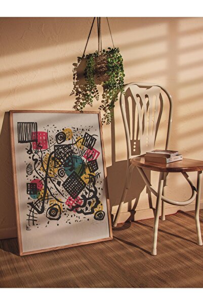 Postifull Çerçevesiz Poster Tablo, Duvar Posteri, Sanatsal Hd Baskı, Pop Art Karma , Maximalist No:283