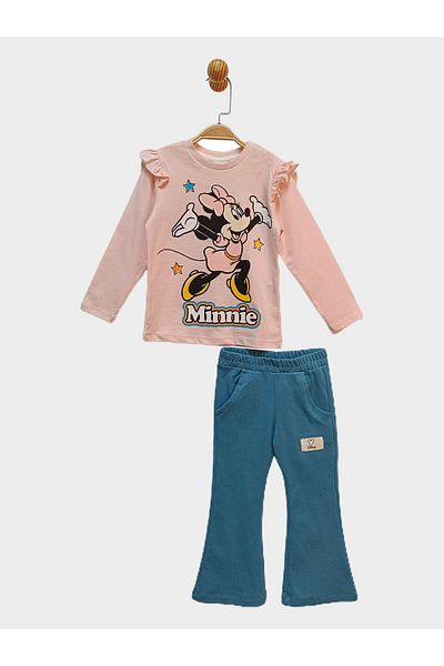 Minnie Mouse طقم بناتي مرخص مكون من قطعتين 22114
