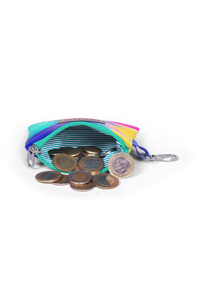 Coral High Kids Colorful Airbrush Patterned Coin Purse 21838