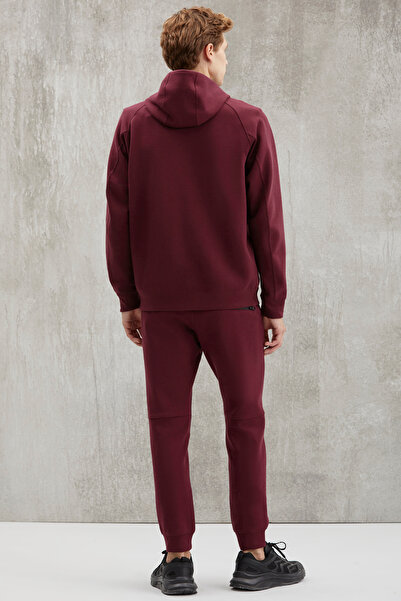 GRIMELANGE FERB Men's Burgundy Sweatpants