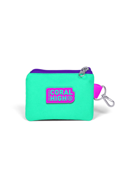 Coral High Geantă pentru monede pentru copii cu model unicorn violet - 21869