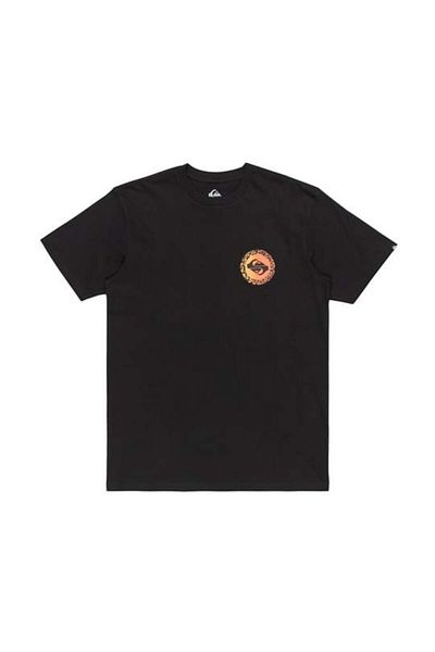 Quiksilver تي شيرت رجالي - LONG FADE SS، أسود - 10010