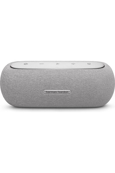 Harman Kardon مكبر صوت بلوتوث خارجي لونا رمادي
