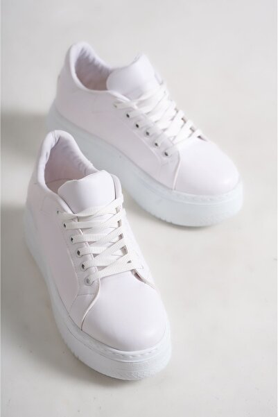 Papuçlarım Dámské tenisky Dakota White Matte Leather