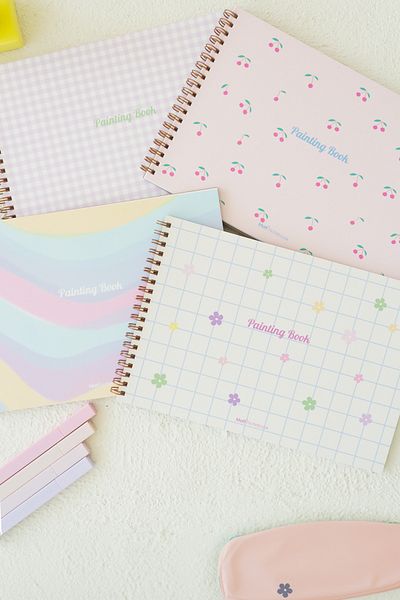 Matt Notebook Комплект тетрадки за рисуване, 17x25, 4 части, 20 листа, 150 грама, малък размер