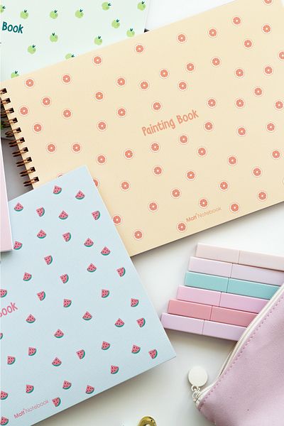 Matt Notebook 17x25 Set de 4 caiete de pictură 20 coli 150 grame dimensiune mică