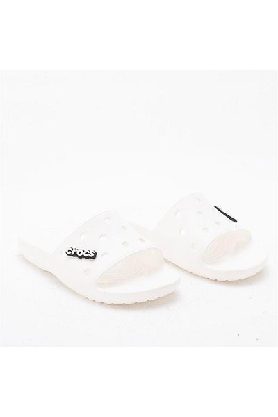 Crocs Klasszikus csúszó fehér uniszex papucs | 206121-100