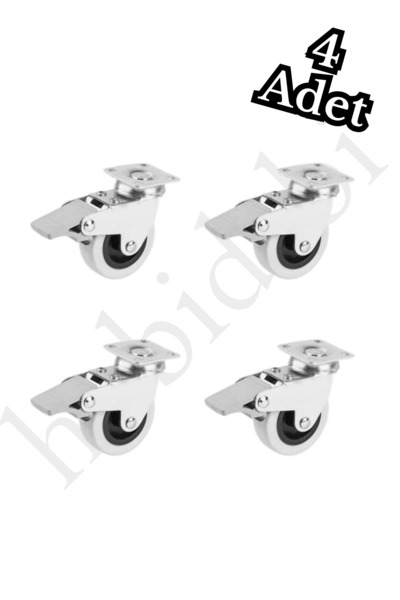 HOBİDABİ Döner Tablalı Frenli Tekerlek No:254