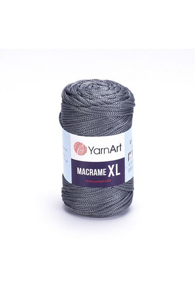 Yarnart Macrame Xl - Μακραμέ Χέρι Πλεκτό Νήμα Γκρι-159