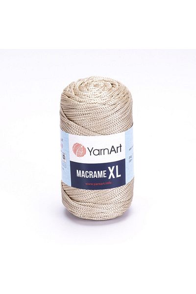 Yarnart Macrame Xl - Μακραμέ Χέρι Πλεκτό Νήμα Άμμος Μπεζ-166