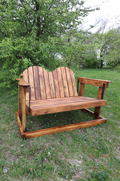 TALASCH Ahşap Talach Salıncak Dış Mekan Bahçe Balkon Ve Teras Salıncağı Doğal...