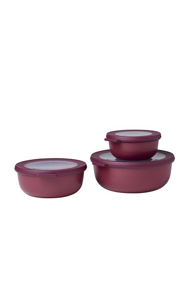 Mepal Set Cirqula Round 3 Piece Storage Container