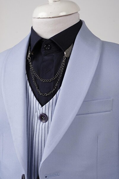 Doctor junior Costum cu dungi pentru băiat, trei piese