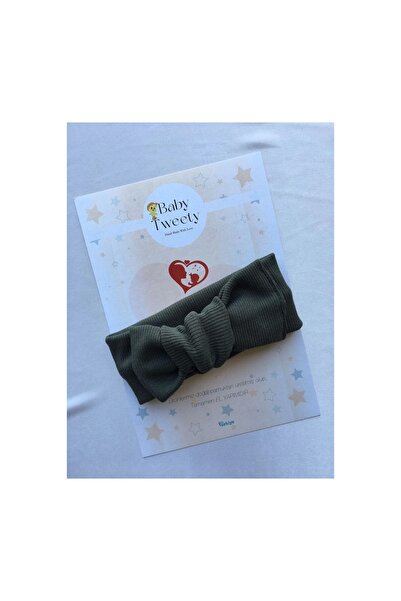 Baby Tweety Handmade Ribbed Baby Girl Bandana