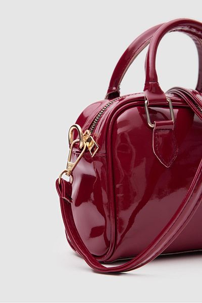 citycenterfashion Geantă de mână și crossbody cu închidere cu fermoar, mini aurie, pentru femei cty-lbn-4002