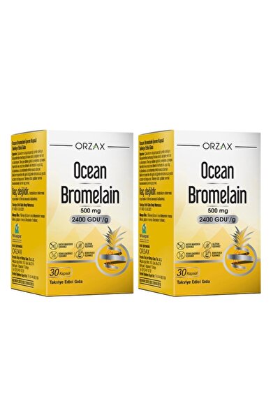 Ocean Orzax Bromelain 500 Mg 30 Kapsül