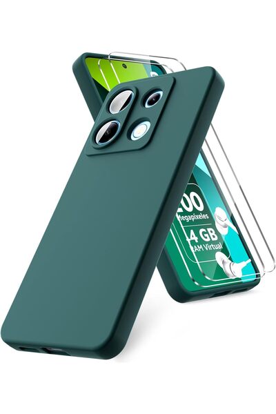 Rivor Xiaomi Redmi Note 13 Pro 5g Compatible Case Camera Protection Inner Vel...