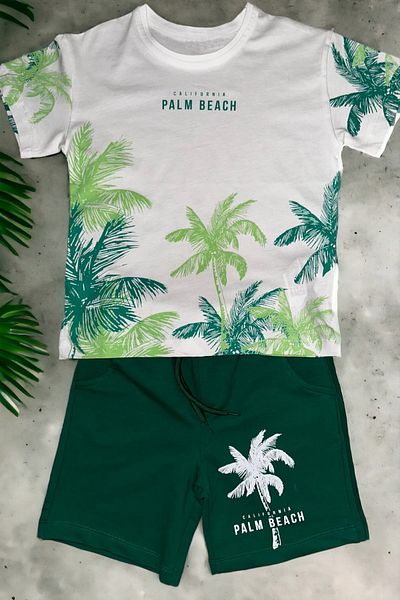 LEON CLUB BOY'S SHORTS TEE SET