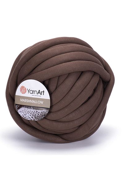 Yarnart Marshmallow - Knot Pillow Σχοινί Καφέ-905
