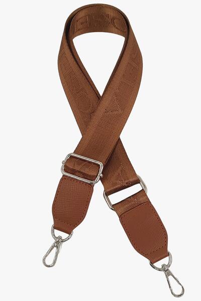 SOSELA 99-90004 Tan Nickel Strap 4 Cm Column Bag Accessory