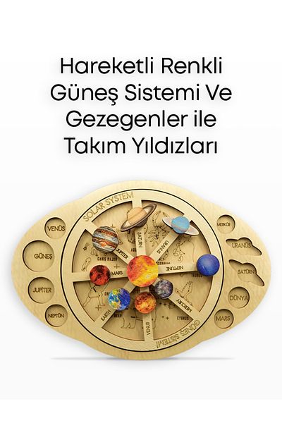 Zikrifikir Moving Colorful Solar System with Planets Team Stars and Gumball Coloring Book Set of 4