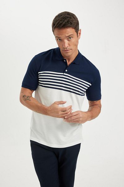 DeFacto Short Sleeve Regular Fit Polo T-Shirt - C9226ax24sm