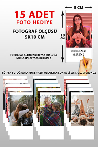 Bytwo Anı Çerçevesi - ipli Çerçeve - İpli Mandallı Fotoğraf Çerçevesi Ahşap Renk - ışıklı Çerçeve