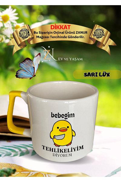 zanur I Say My Baby Is Dangerous - Personalized Mug Cup