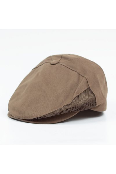 LEAN CAP Khaki Men's Cap - Cotton, Breathable, Summer Mesh
