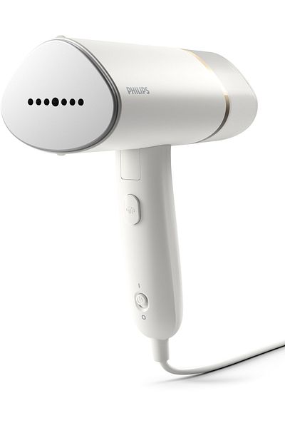 Philips جهاز بخار يدوي مدمج قابل للطي باللون الأبيض من سلسلة 3000 - STH3020/16، إصدار UAE