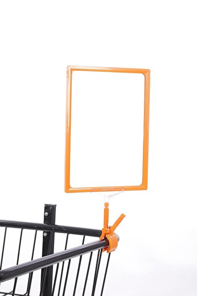 RAFAX Etichetă de produs A4 cu agrafă portocalie