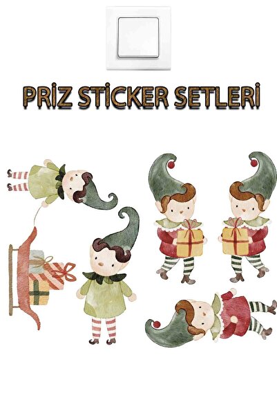 Kt Grup Новорічні набори наклейок «Happy Christmas Mega Prize»