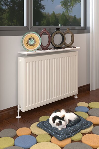 Kenzlife Petek Üstü Raf Dresuar Golden Boy Byz 110*24 Tekli Kitaplık Duvar Rafı 110 Cm Uzunluk