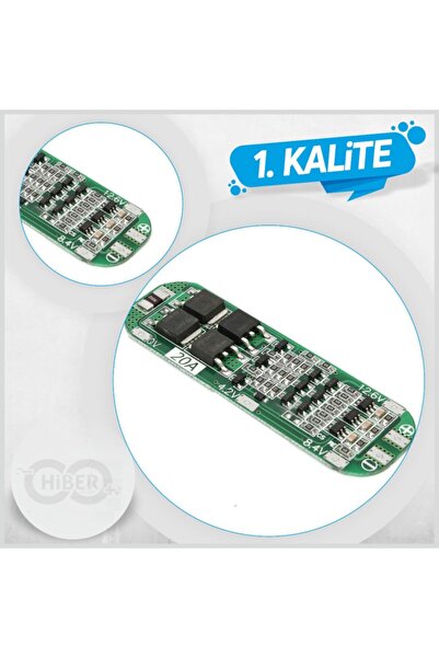Arduino 3s 20a Lityum Batarya Bms Koruma Kartı