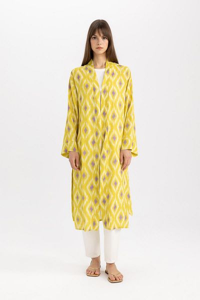 DeFacto Kimono s potiskem pohodlného střihu Leak Collar - Tycsqmm2dn170871167914694