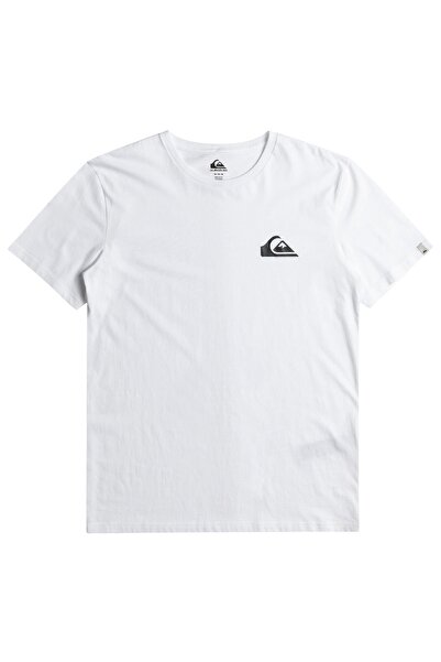Quiksilver Ανδρικό μπλουζάκι Quiksilver Mini Logo - EQYZT07657-10 ΛΕΥΚΟ