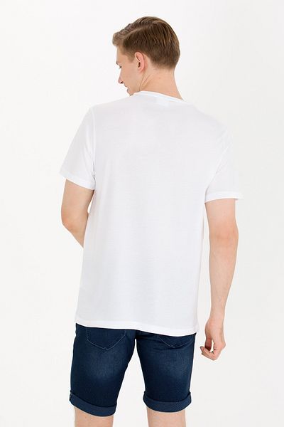 U.S. Polo Assn. Ανδρικό μπλουζάκι US Polo Assn White - 1571124