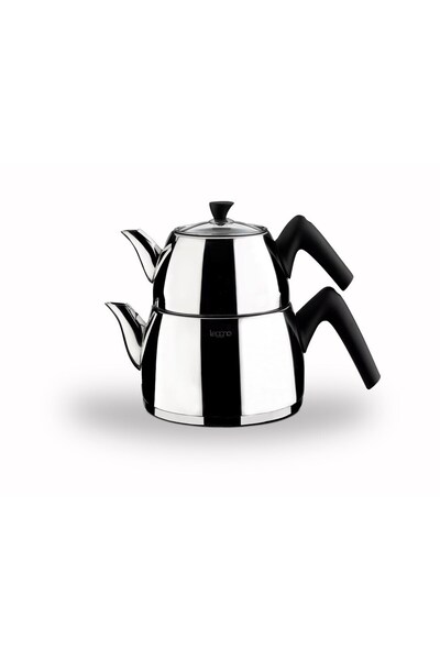 Leggno Bqt1333cy03 Bouquet Çaydanlık Seti 1,4lt 2,5lt Siyah