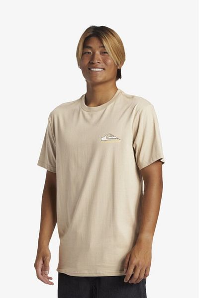 Quiksilver Ανδρικό μπλουζάκι Quiksilver Step Up Purple - AQYZT09563-THZ0 Plaza Taupe
