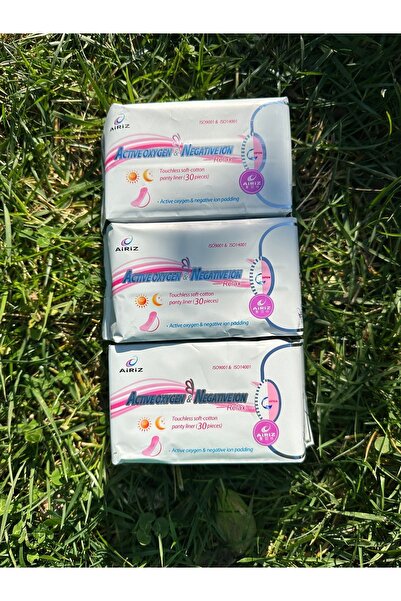 Tiens وسادة صحية للنساء من Airiz، 3 عبوات، 30 قطعة يوميًا