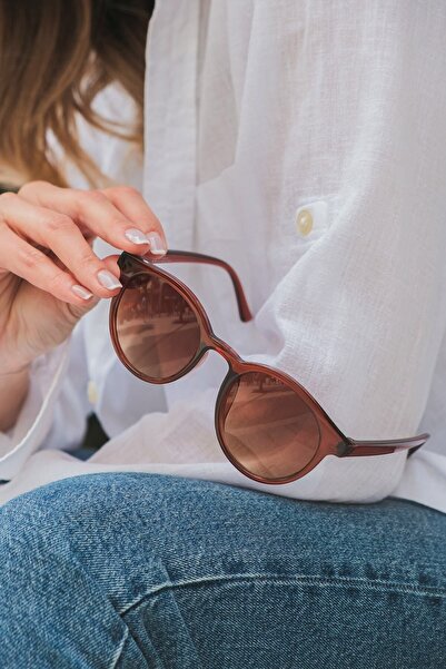 Monvago Mv 19886-7 Brown Unisex Sunglasses