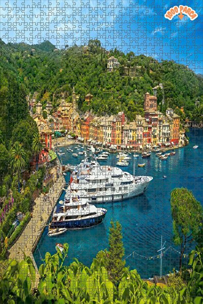 Teona Ahşap Portofino, İtalya Dekoratif Çift Katlı Çerçeveli Asılabilir Ahşap...