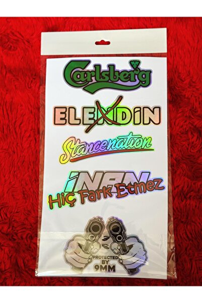 Etiket Oto Aksesuar HOLOGRAMLI ETİkET ARABA ARKA CAM YAZILARI HOLOGRAMLI YENİ