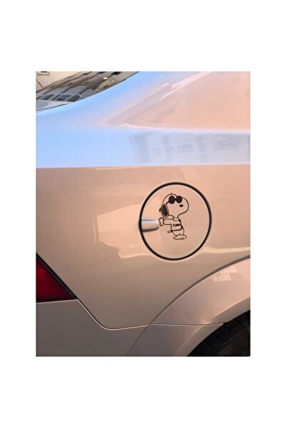 HMNL Sticker Sepetim Snoopy Dog Depo Kapağı Köpek Oto Sticker
